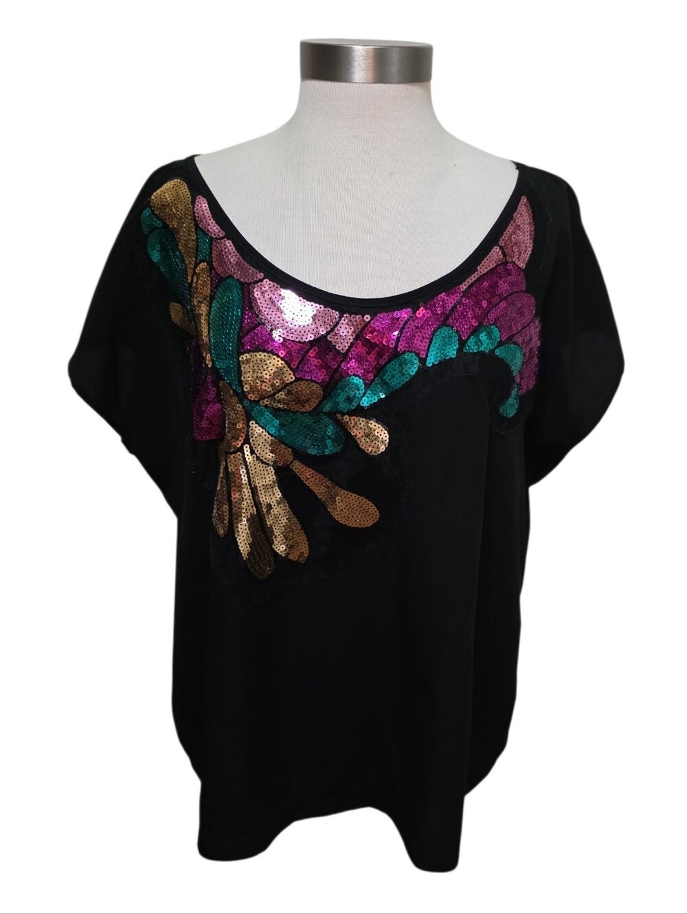 Forever 21+ Sequin Blouse Size 2X